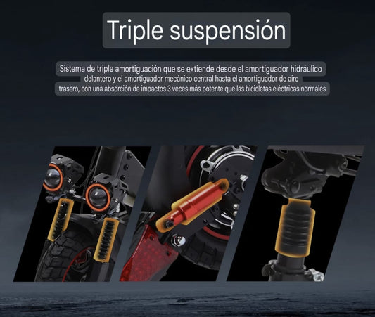 Scooter Eléctrico Beast 800W®